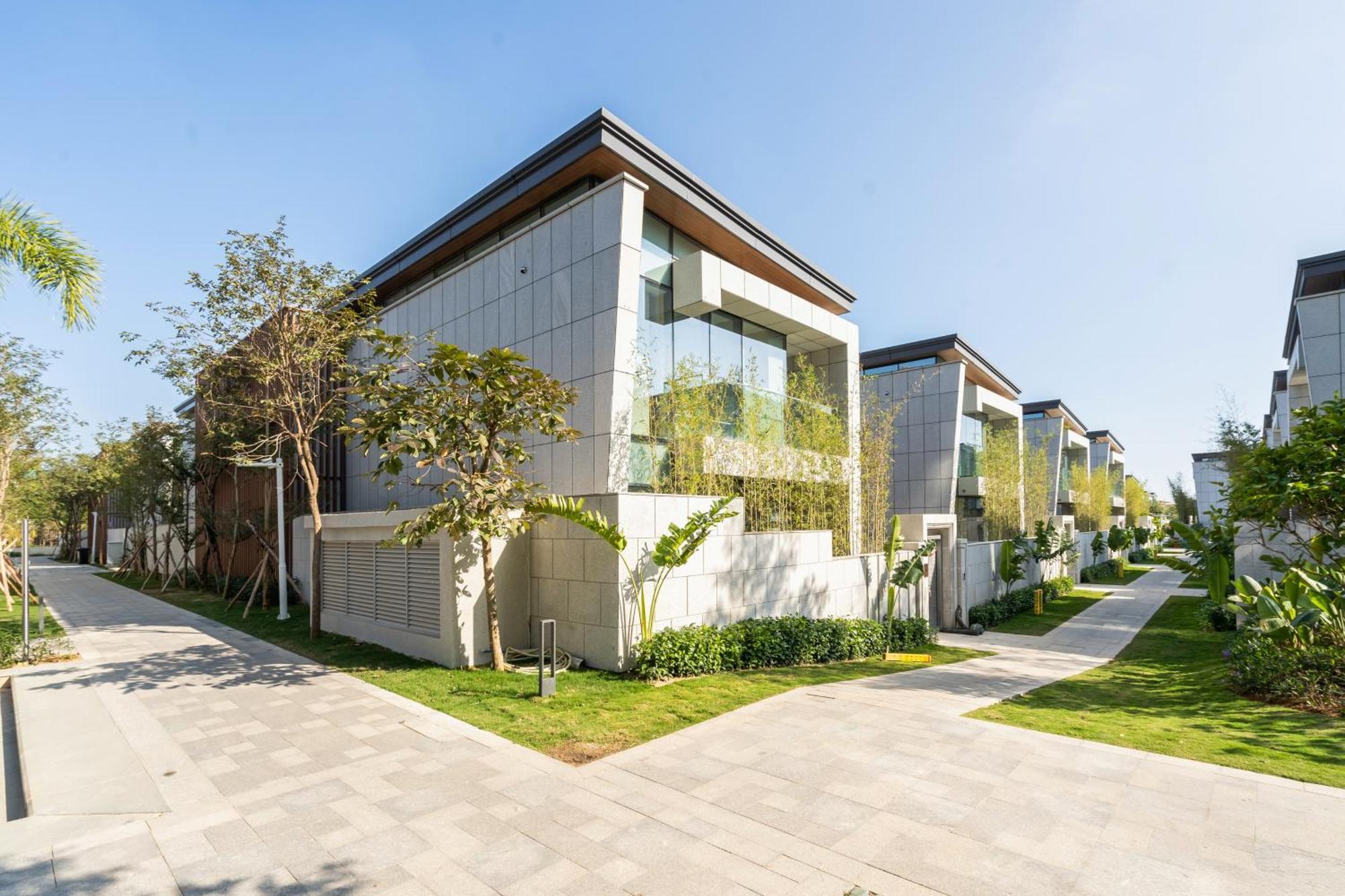 Sanya Haitang Bay Muyu Time Seaview Apartment Exterior photo